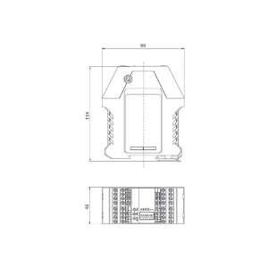  ABB, A1S 2A, 804325477796, A110 NR 1PH STR,120V, A1S2A 