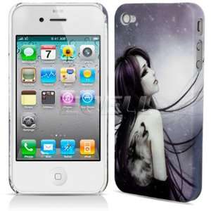  Ecell   MANGA WOLF TATTOO HARD BACK CASE FOR iPHONE 4 4G 