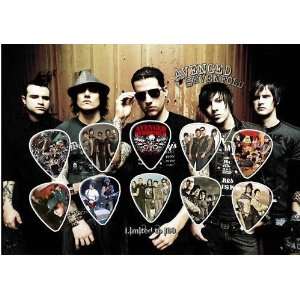  Avenged Sevenfold Guitar Pick Display Limited 100 Only 