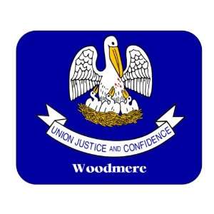  US State Flag   Woodmere, Louisiana (LA) Mouse Pad 