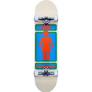  Girl Koston Woodies Complete 7.5 Cream Skateboarding 