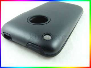 Black Aluminum Case Cover For Apple iphone 3G 3GS W21  
