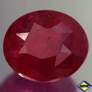 26CT CERTIFIED UNHEATED TOP OVAL RED RUBY NATURAL  