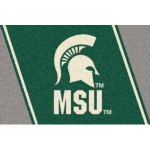 NCAA Team Spirit Door Mat   Michigan State Spartans MSU 