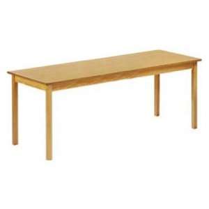  Rectangular Library Wood Table