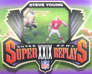 Super Bowl XXIX Hologram Replay Cereal Box   Wheaties  