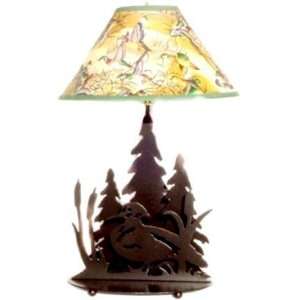  Wood Duck Table Lamp with Duck Shade