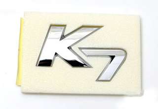 KIA 2011 2012 Cadenza Trunk Rear K7 Logo Emblem Badge OEM Parts