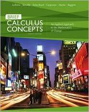 Calculus Concepts An Applied Approach to the Mathematics of Change 