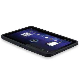 BLACK Silicone Skin Case for Motorola XOOM tablet wifi  