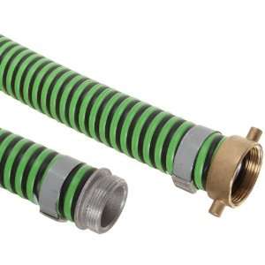  Suction/Discharge Hose Assembly, 3 Aluminum Male x Brass Female 