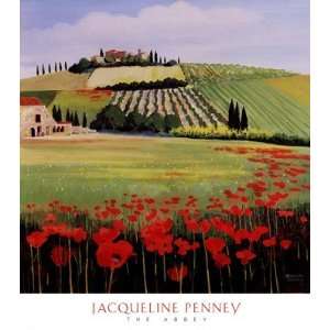  Jacqueline Penney The Abbey 30.00 x 34.00 Poster Print 