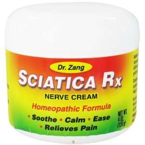  Sciatica Rx Nerve Cream 4 Oz by Dr. Zang Homeopathic (1 