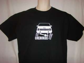 Jeep Cherokee XJ Sport_Flexing_ T Shirt Sizes_S   4 XL  