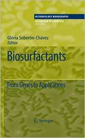 Biosurfactants From Genes to Applications, (3642144896), Gloria 