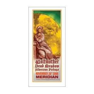  WOLFMOTHER   Limited Edition Concert Poster   by Uncle 