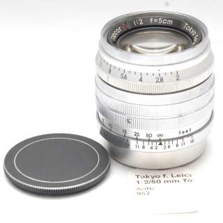 Tokyo f. Leica Scraub 12/50 mm Topcor S  