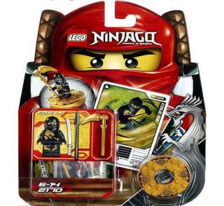   complete set of Lego Ninjago #2170 Cole DX Spinner Factory Sealed