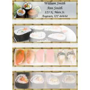  Sushi Bar Set of 150 Address Labels