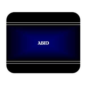  Personalized Name Gift   ABID Mouse Pad 