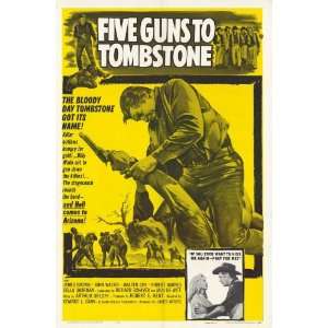  Five Guns to Tombstone (1961) 27 x 40 Movie Poster Style A 