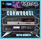 Tascam CD RW900SL CDRW900SL 24Bit CD Recorder w/Remote