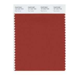  PANTONE SMART 18 1442X Color Swatch Card, Red Ochre