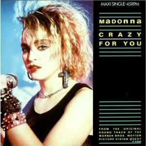  Crazy For You   Withdrawn Sleeve Madonna Music