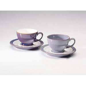  Denby Storm   Tea Cup Grey   8 oz