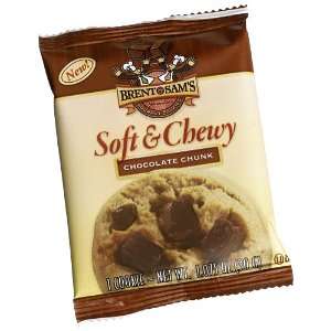 Brent & Sams Chocolate Chunk Soft & Chewy Cookies, 1.075 Ounce 