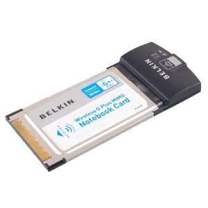  BELKIN Wireless G Plus PCMCIA Notebook Card F5D9010 