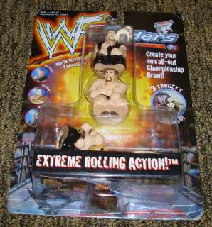 WWF WRESTLING ROLLING SLIDERS Hasbro Toy Figure WWE Big Show Road Dog 