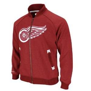NHL Detroit Red Wings Intrasquad Track Jacket Mitchell Ness Vintage 