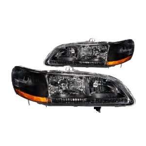 Anzo USA 121052 Honda Accord Crystal Black Headlight Assembly   (Sold 