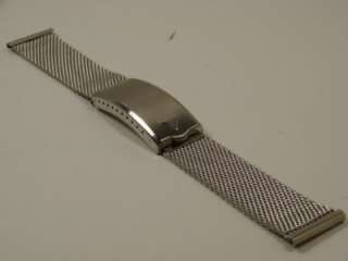 NEW OLD STOCK JB CHAMPION MESH WATCH BAND. APPROX 19MM SIZE. STRAIGTH 