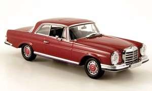 Minichamps Mercedes 280 SE Red 143 Euro Version Limited Supply 