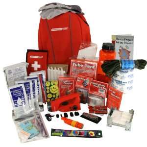  Emergency Zone Survival Kit for 1 Person Sports 