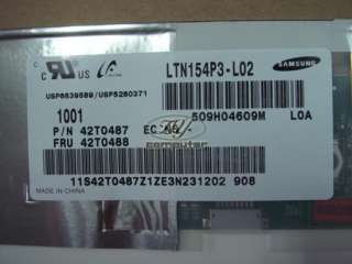 NEW Lenovo R500 WSXGA+ Lcd Panel 42T0488 LTN154P3 L03  