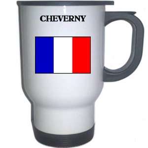 France   CHEVERNY White Stainless Steel Mug