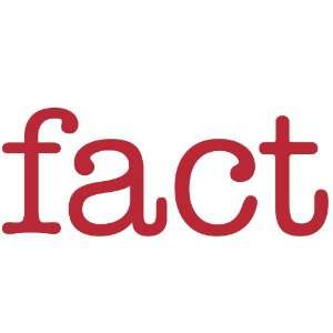 fact Giant Word Wall Sticker 