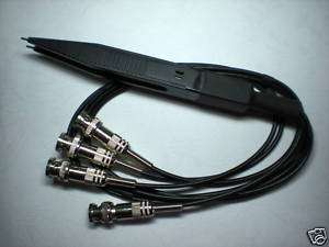 Set SMD Test Clip Probe for LCR Meter with 4 BNC Wire  