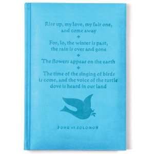  Quoted Song of Solomon Journal, Diary, Fully Embossed 