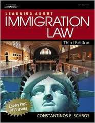 Learning About Immigration Law, (141803259X), Constantinos E Scaros 