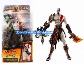 Neca God of War Kratos w/ Medusa Head 7 Action Figure  