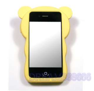 New Bear 3D Design Rubber Silicone Soft Skin Cover Case for All Apple 
