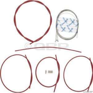  Campagnolo Ultra Shift/Power Shift Cable Set Red Sports 
