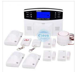 Antitheft Wireless GSM SMS Home Security Alarm System w/LCD Screen 