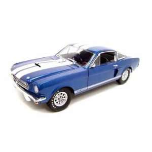  1966 Shelby GT 350 1/18 Blue w/White Stripes Toys & Games