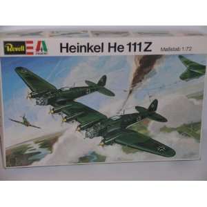  Heinkel He 111Z German World War II Aircraft  Plastic 