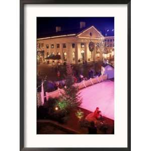  Quincy Market at Christmas, Boston, MA Framed Photographic 